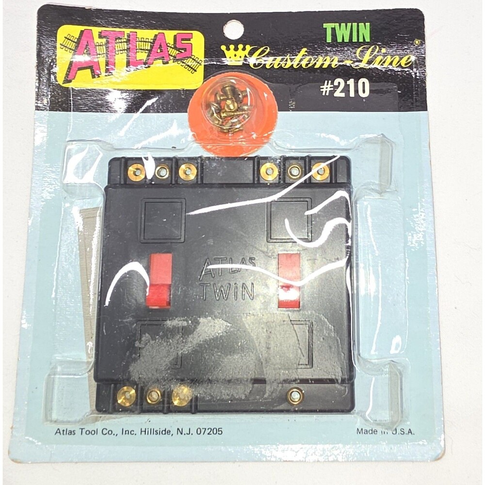 HO Scale Atlas Twin Connector Custom-Line #210  NOS